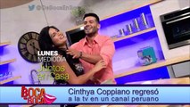 Cinthya Coppiano regresó a la televisión en Perú