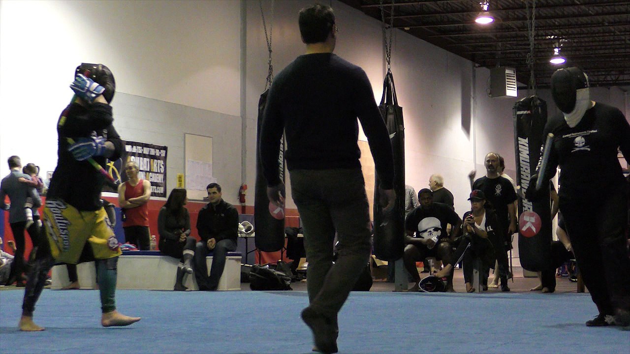 Seb vs Roger - Cane vs Nunchakus - Beat the Crap Out of Cancer VII - November 12 - 2016