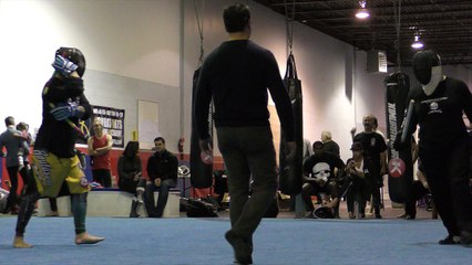 Seb vs Roger - Cane vs Nunchakus - Beat the Crap Out of Cancer VII - November 12 - 2016