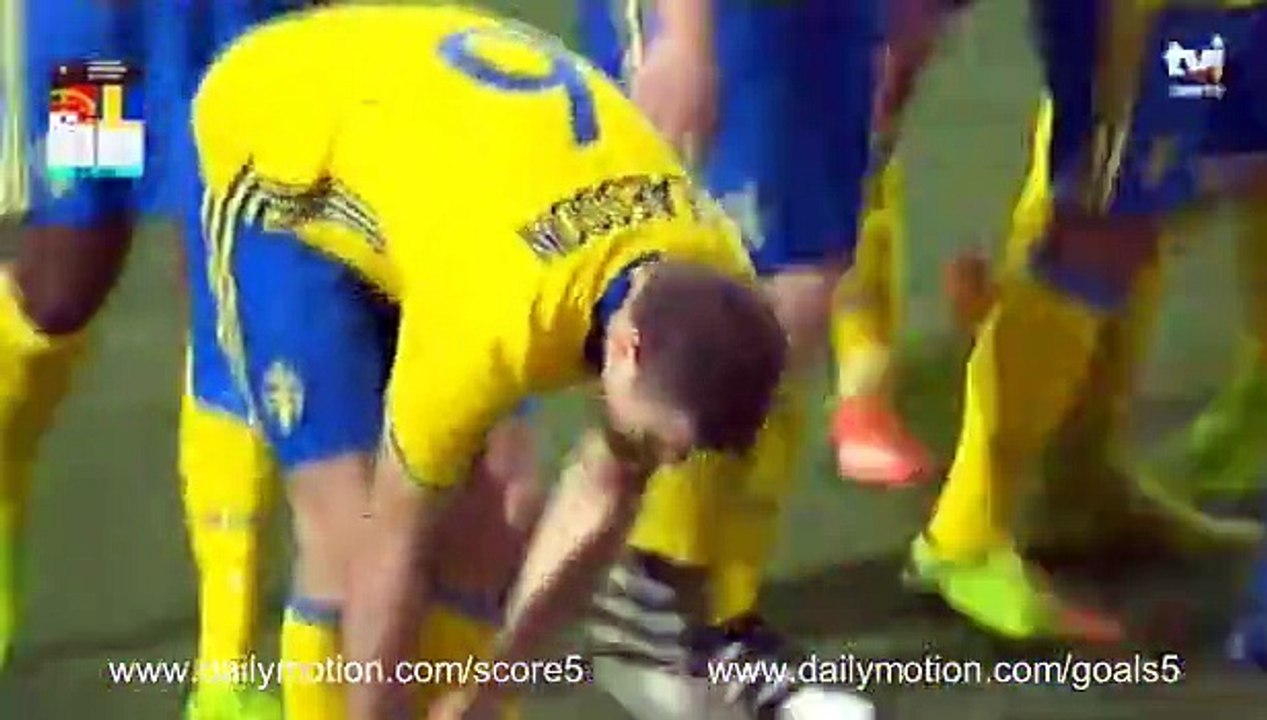 Viktor Claesson Goal Portugal 2 - 2 Sweden Friendly 28-3-2017