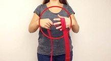 Como fazer o nó na gravata em apenas 2 segundo. Método muito simples!