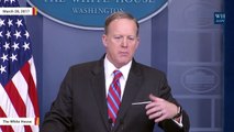 Sean Spicer During Question On WH Perception: 'Please Stop Shaking Your Head'