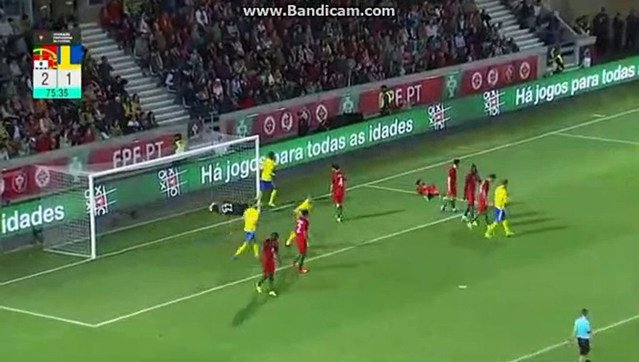 Viktor Claesson 2nd Goal HD - Portugal 2-2 Sweden - 28.03.2017 HD