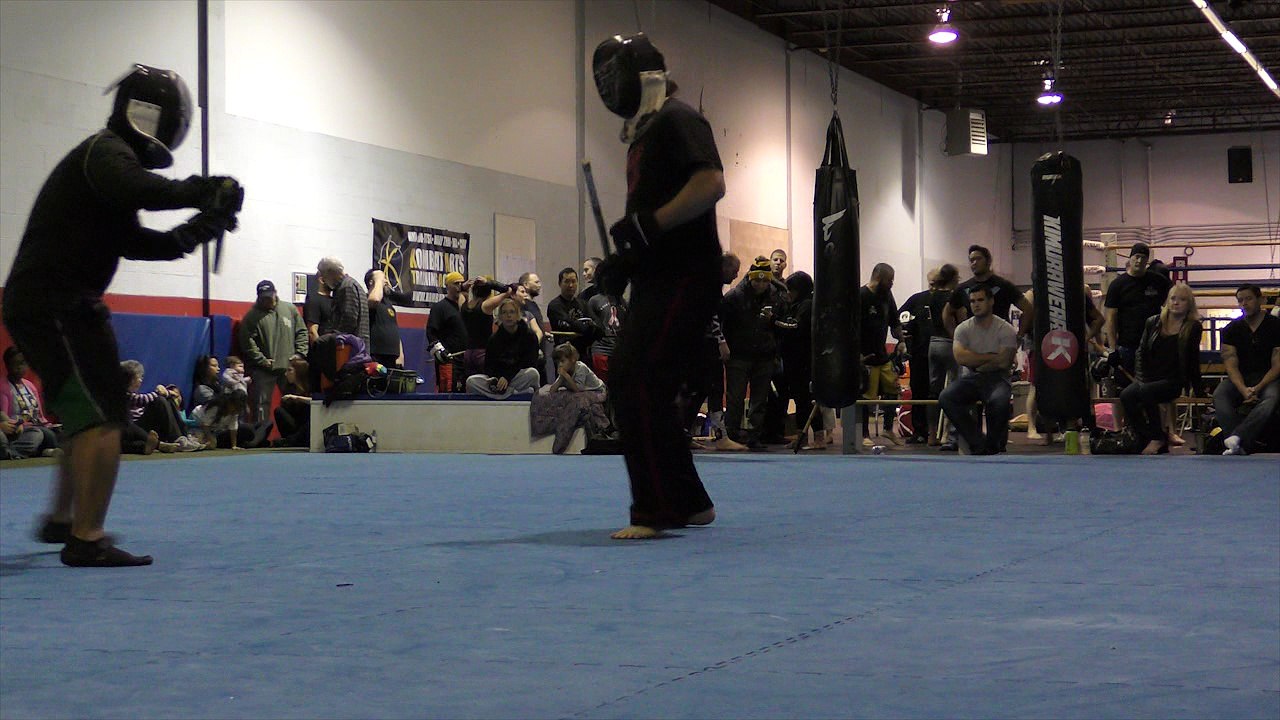Shawn vs Daniel Esguerra - Single Stick - Beat the Crap Out of Cancer VII - November 12 - 2016