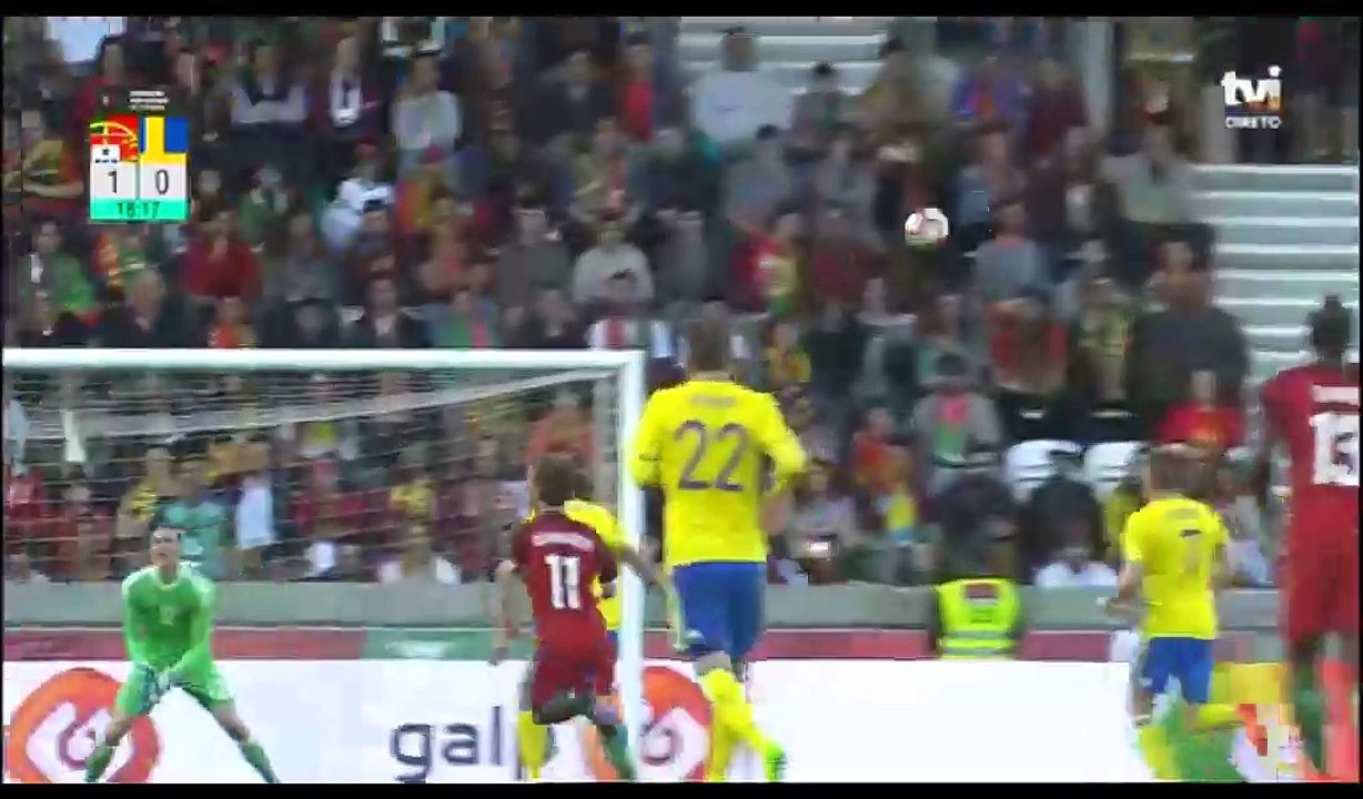 All Goals & Highlights HD - Portugal 2-2 Sweden - 28.03.2017