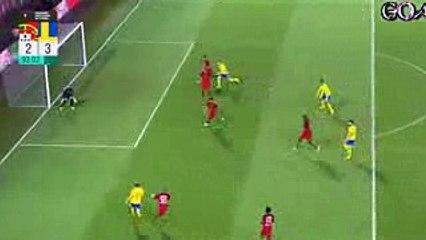 Joao Cancelo own goal - Portugal 2-3 Sweden  28.03.2017 (HD)
