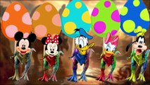 mickey mouse finger family + Mickey Mouse, Minnie Mouse, Donald Duck, Daisy Duck, Goofy and Pluto