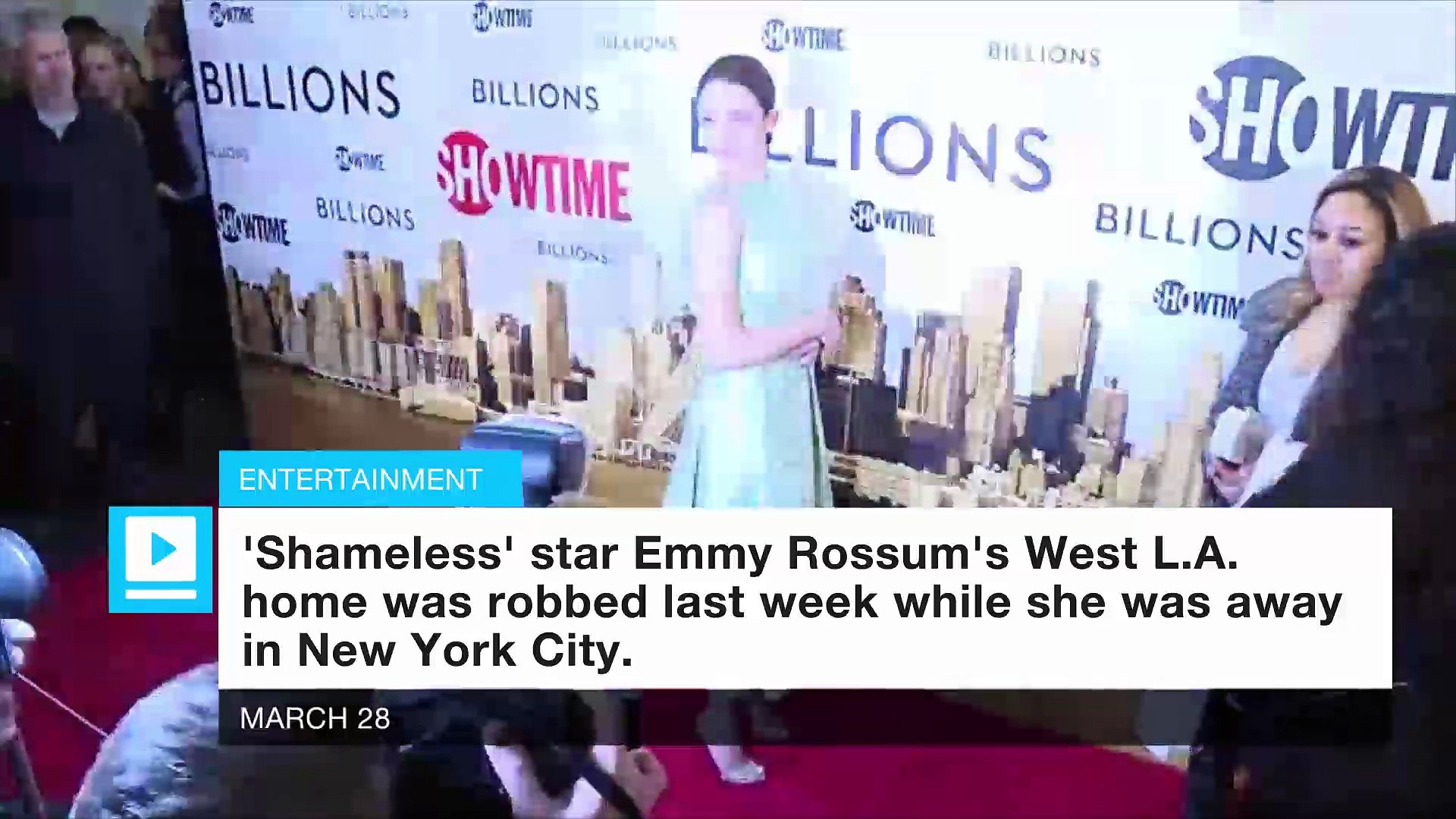 ⁣Emmy Rossum becomes latest victim in celebrity home burglary trend