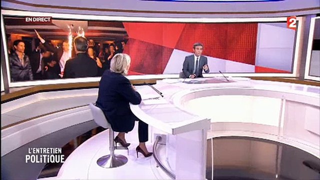 Salut amical ou salut nazi ? La colère de Marine Le Pen sur France 2: Ce sont des méthodes de voyous
