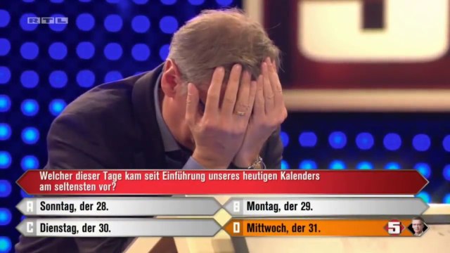 5 gegen Jauch-Verona Pooth sorgt für Angstschreie bei Günther Jauch