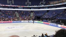 2017 WC Helsinki Practice Day 2 - Yuzuru Hanyu Clips 03