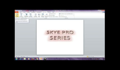 simple startup animation