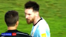 Messi insulta arbitro sancionado 4 partidos sin jugar