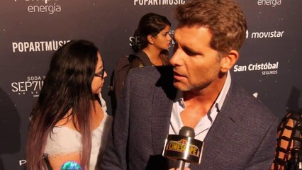 Entrevista a Christian Meier en el estreno mundial de #Sep7imoDia #CirqueDuSolei