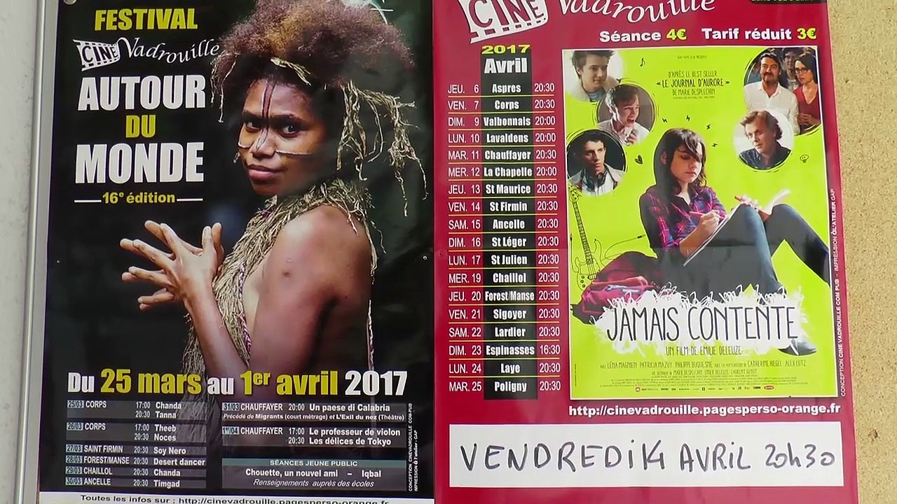 Alpes du Sud : on a suivi le camion Ciné Vadrouille de Saint-Firmin à Manse pour les festival "Autour du Monde"