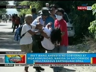 BP: Iba't ibang ahensya ng gobyerno, nakiisa sa nationwide simultaneous earthquake drill