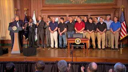 Trump signe un décret pour mettre fin au "Clean Power Plan"