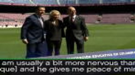 Shakira teams up with Barcelona for charity