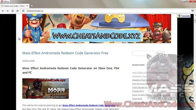Comment installer / débloquer Mass Effect Andromeda Échangez Code Generator Free sur Xbox One, PS4 et PC