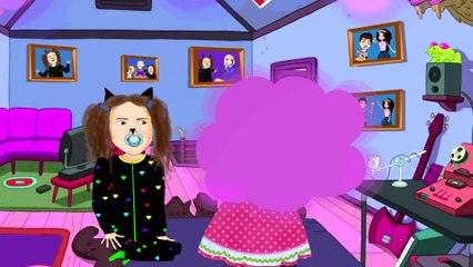 Bad Baby Annabelle Make Up Fail Vs Victoria  Toy Freaks Family  Hidden Surprise Egg