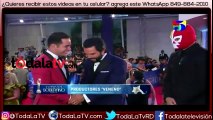 Así llegaron Manny Pérez y Tabaré Blanchard a la alfombra roja de Premios Soberano 2017-Telemicro-Video