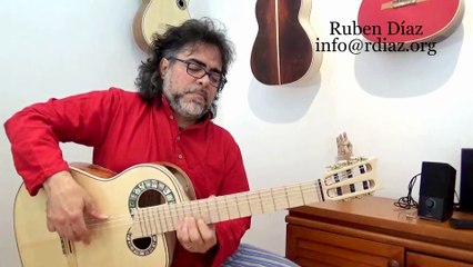 Simplicio 1929B (Picasso) Unique Cut Away Short Scale + Play-ability Tulip Wood Double Fret-board / Andalusian Guitars