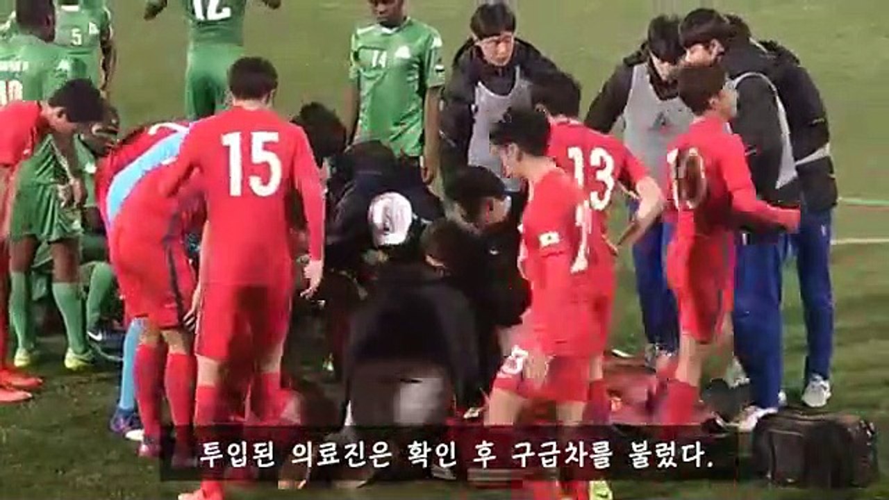 아디다스 U-20 4개국 축구대회] 정태욱 부상, 이승우 울분 -