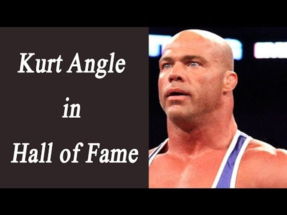 Kurt Angle to induct in WWE Hall of Fame | Oneindia News