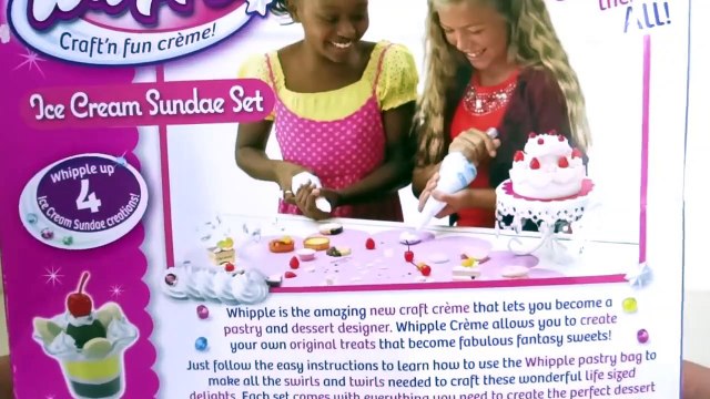 Whipple Ice Cream & Ice Cream Sundae Set Unboxing
