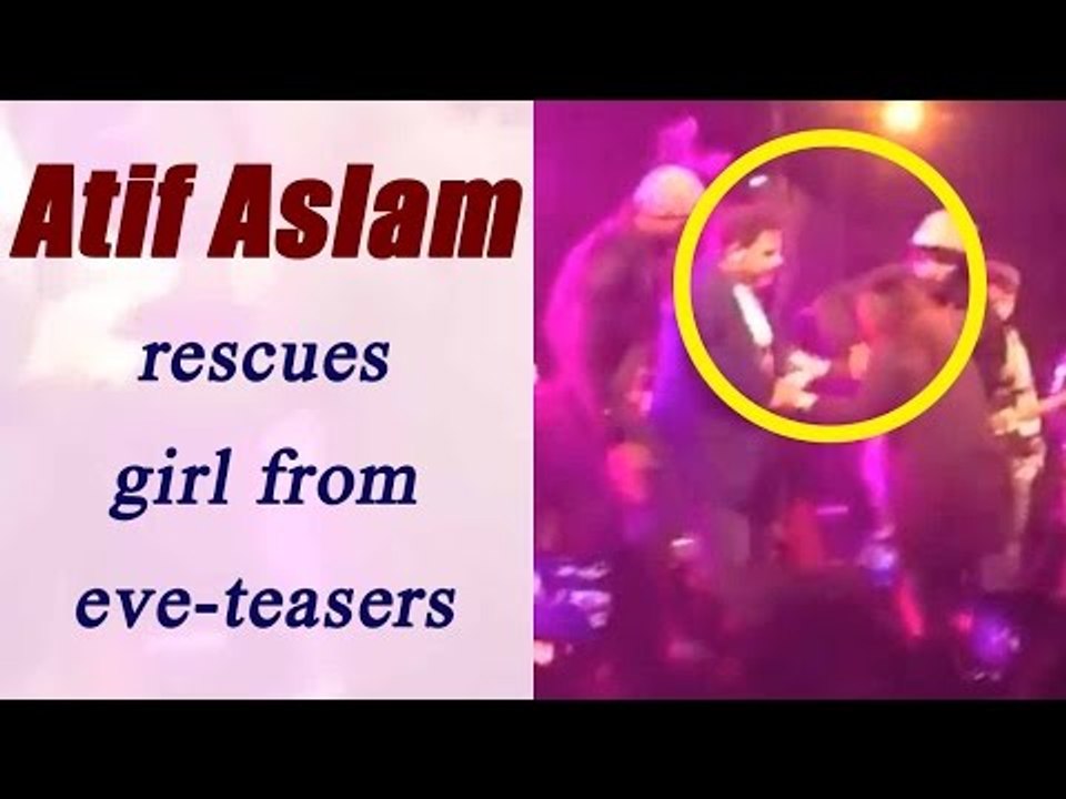 Atif Aslam stops concert to rescue girl from ev...