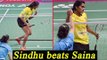 PV Sindhu beats Saina Nehwal, Chennai enters final of PBL 2  | Oneindia News