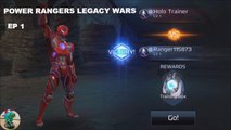 POWER RANGERS LEGACY WARS Ep. 1 Training Pit Completed