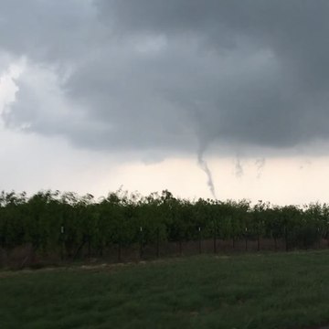 Funnel Cloud Nearly Touches Down in Abilene