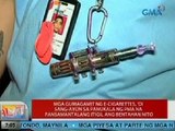 UB: Mga gumagamit ng E-Cigarettes, 'di pabor sa panukalang pansamantalang itigil ang bentahan nito