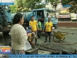 UB: MMDA, maglilinis ng mga manhole at kanal sa Maynila