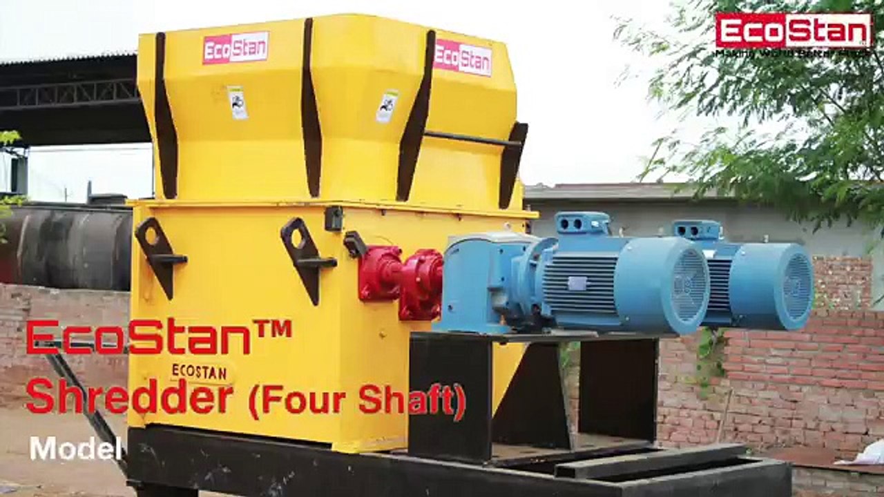 Four Shaft Shredder | Shredding Solutions | EcoStan