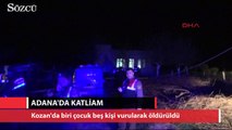 Adana'da katliam 5 ölü