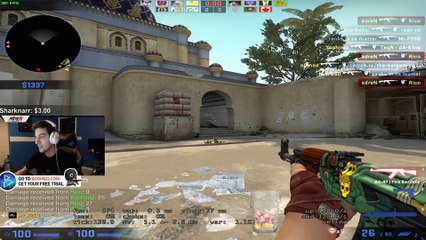 CSGO: Fan kills adreN 1v1, reacts appropriately