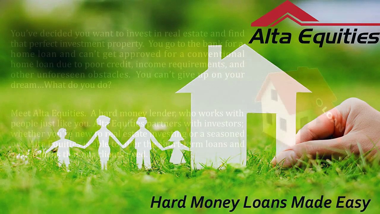 Alta Equities - Hard Money Lenders in California
