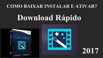 Como Baixar e Instalar e Ativar o Wondershare Editor de Vídeo 2017