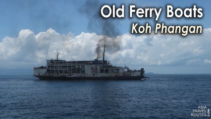 Old Ferry Boats in Koh Phangan
