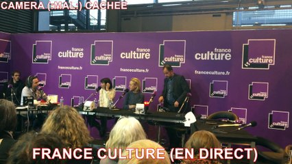 France Culture (Direct) : "Qu'est-ce qu'1 roux sur 1 vélo ?" (Salon du Livre Paris)
