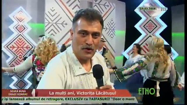 Ion Dragan - Nu m-as lasa de iubit (Seara buna, dragi romani! - ETNO TV - 14.03.2015)