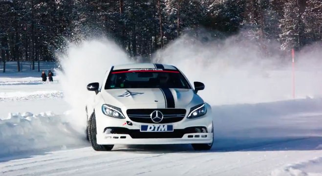 VÍDEO: Pilotos del DTM que se lo pasan como niños en la nieve