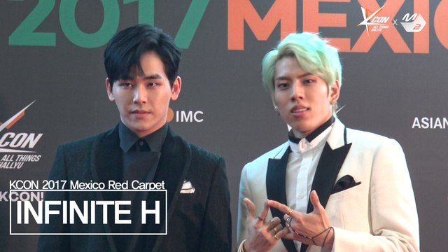 [KCON 2017 MEXICO x M2] 인피니트 H 레드카펫 입장