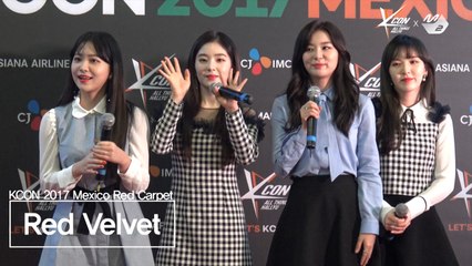 [KCON 2017 MEXICO x M2] 레드벨벳 레드카펫 입장