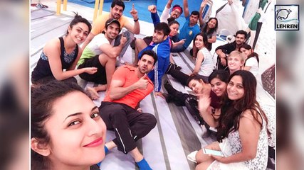 下载视频: Nach Baliye 8 FIRST Selfie With Entire Team | Divyanka-Vivek | Bharti-Harsh