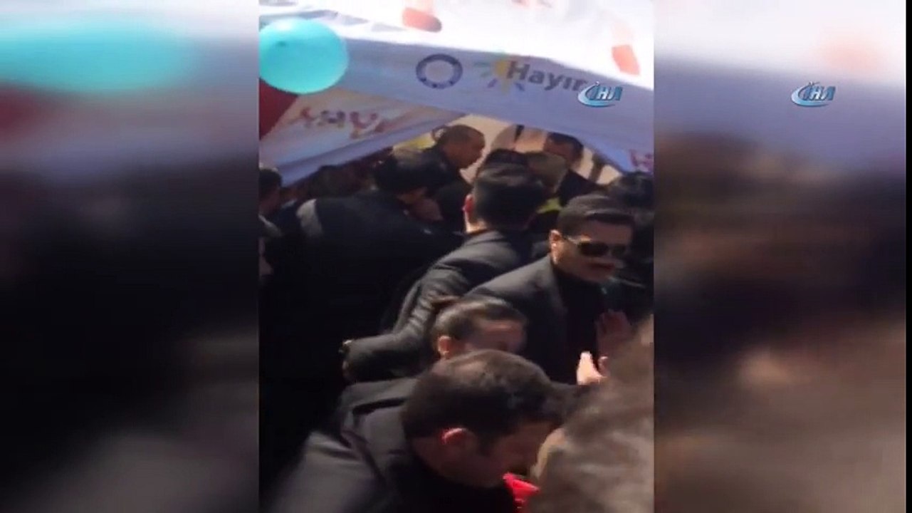 Cumhurbaşkanı Erdoğan "Hayır" Çadırına Girdi