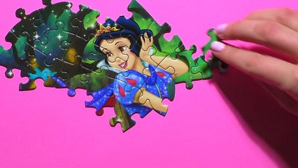 Disney PRINCESS Snow White Learn Puzzle Games Clementoni Play Kids Learnin
