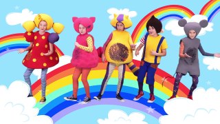 КУКУТИКИ - РАДУГА KID SONG детская веселая обучающая песенка  мультик про цвета